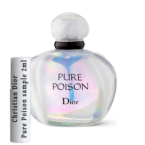 christian Dior poison samples